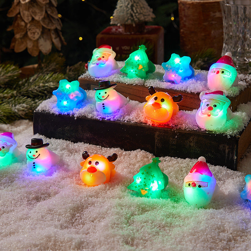 Dekorative Weihnachtslicht Figuren Karnz