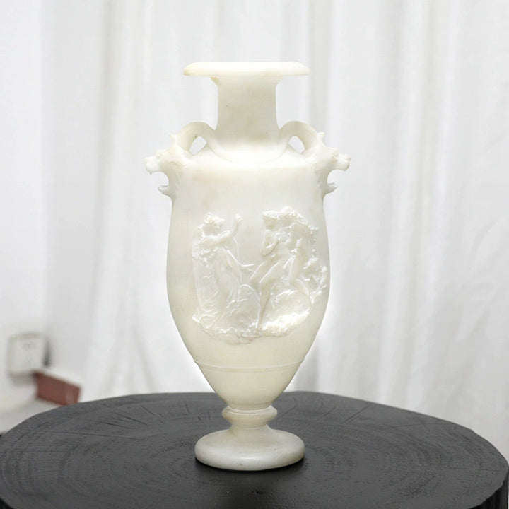 Dekorative Alabaster Kunstvase