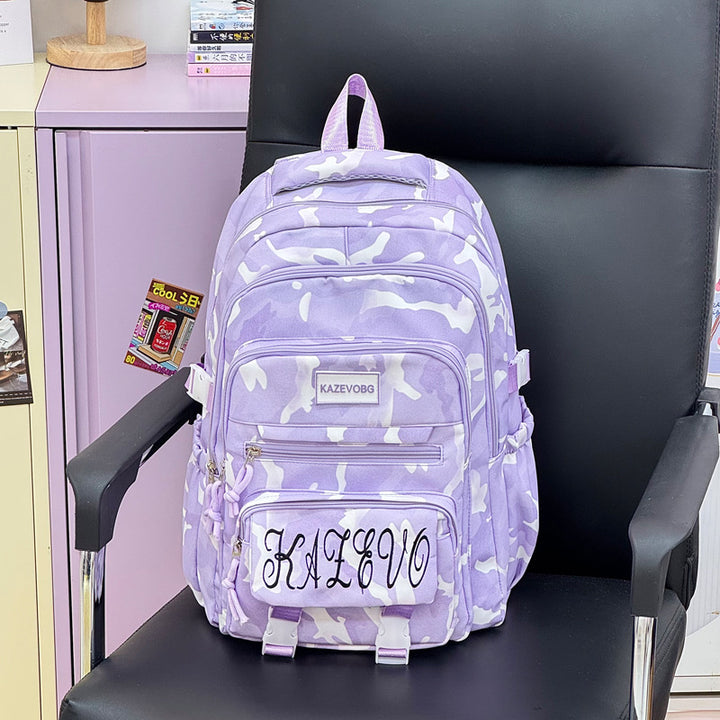 Stylische Freizeit-Rucksack mit Multi-Taschen-Design Karnz