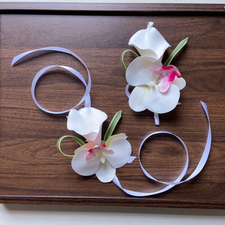 Elegante Orchideen Blumencorsage