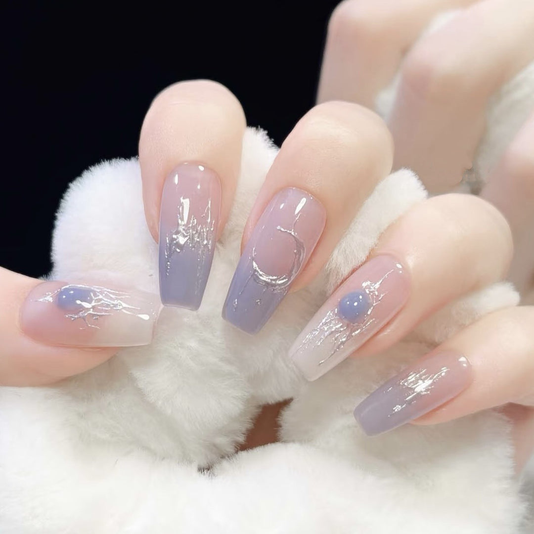 Kosmisches Themen Press-On Nagelset