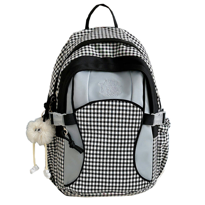Stylischer gestreifter Rucksack