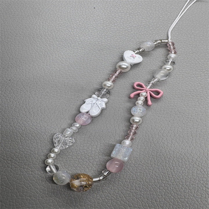 Dekorative Perlen Charms Brille Lanyard Karnz