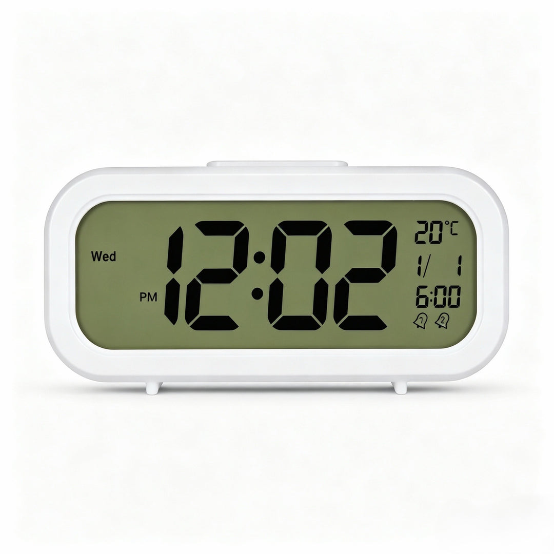 Digitaler Tischwecker mit Temperatursensor und Großem Led-Display Karnz