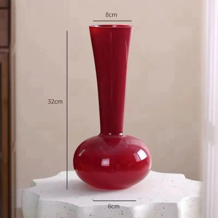 Hochwertige Glasvase mit schlankem Design Karnz