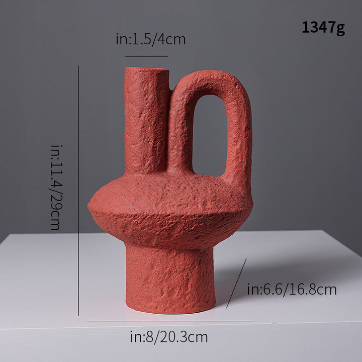 Künstlerische Steinzeug Dekorative Vase