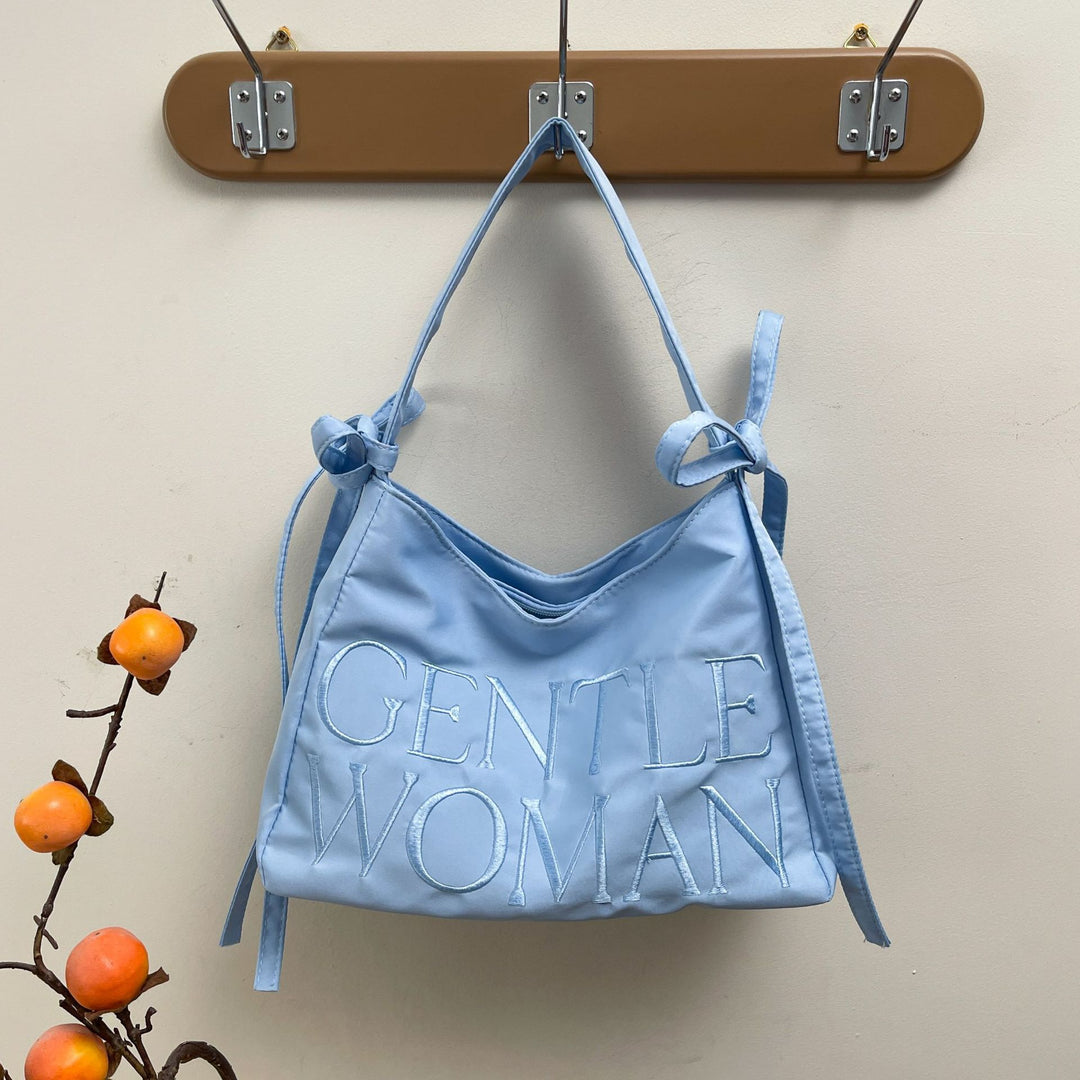 Stylische Satin Bucket Bag Karnz