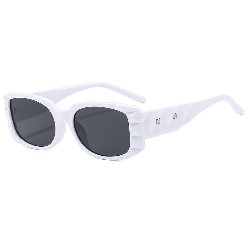 Damen Designer Sonnenbrille mit einzigartigem Rahmen und UV-Schutz Karnz