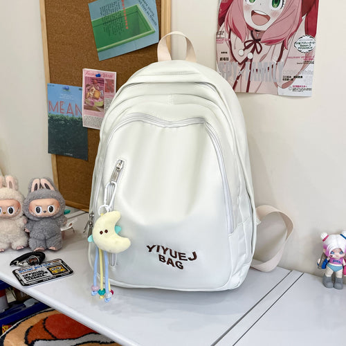 Stilvoller Vegan-Leder-Rucksack