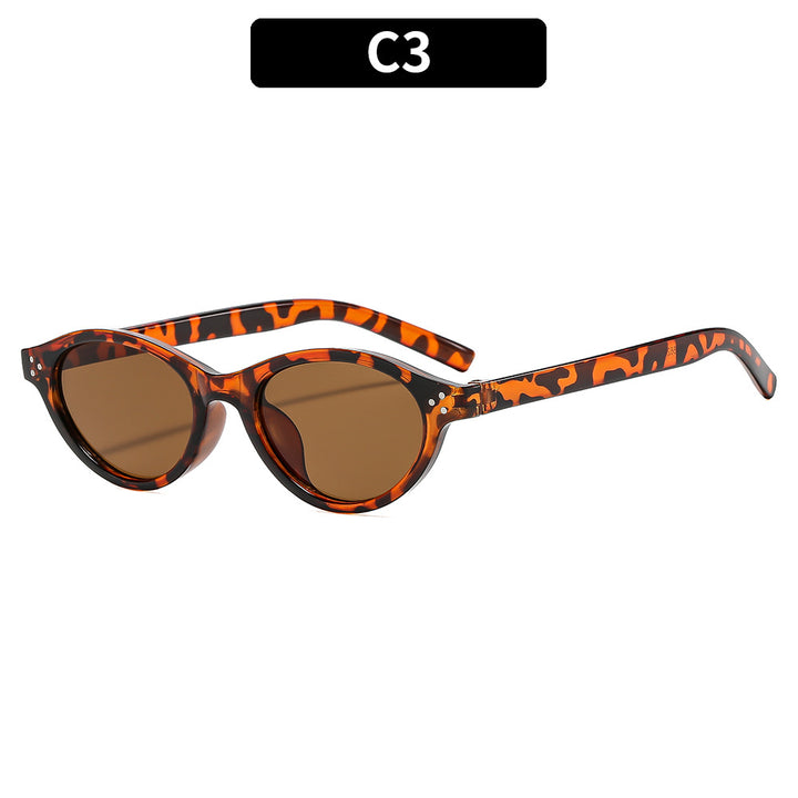 Retro Katzenaugen Sonnenbrille Modischer Stil
