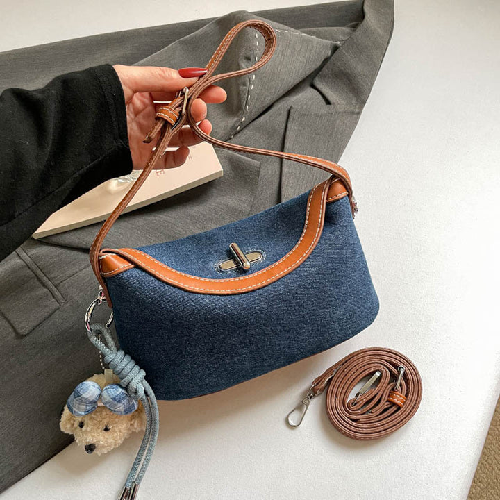 Stylische Denim Umhängetasche Karnz