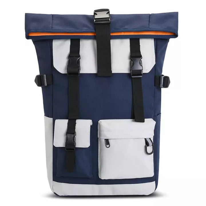 Moderner Rolltop-Rucksack mit Multifunktionalen Außentaschen Karnz