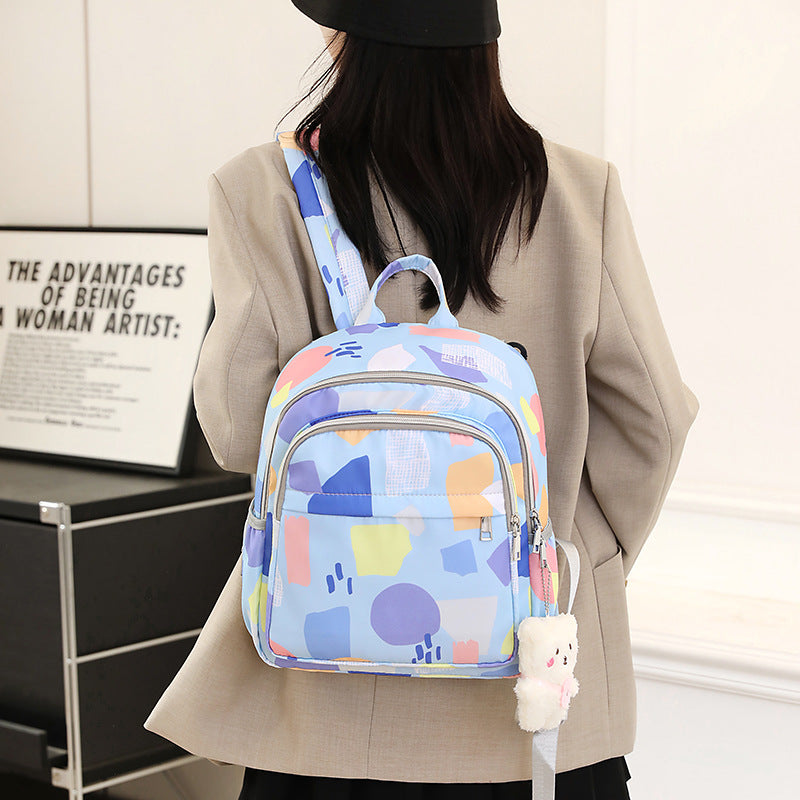 Bunte Künstlerische Muster Rucksack Karnz