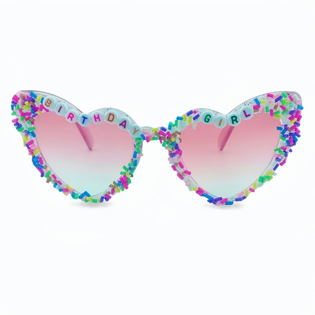 Dekorative Herzförmige Sonnenbrille Karnz