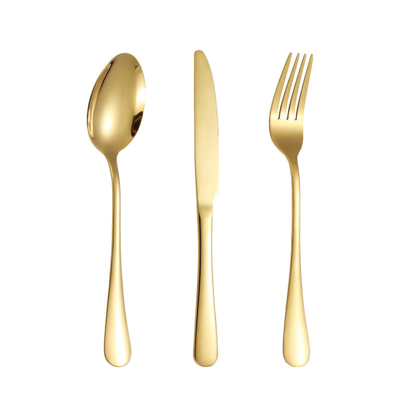 Elegantes Edelstahl-Besteckset mit Ergonomischem Griff Karnz
