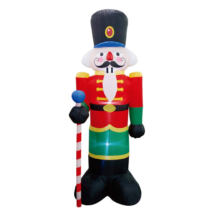 Aufblasbarer Nussknacker Weihnachtsmann