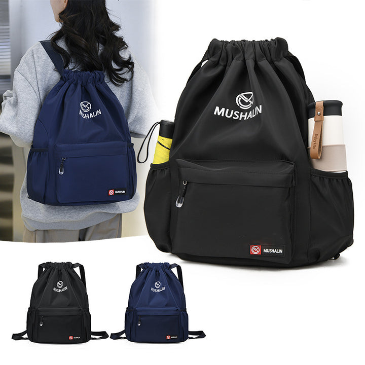 Vielseitiger Kordelzug Rucksack Karnz