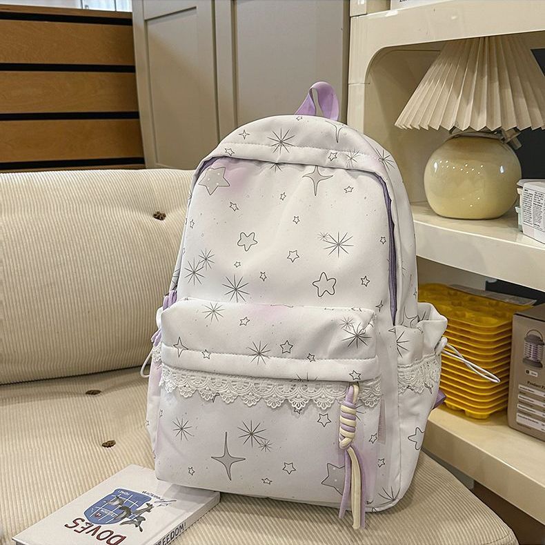 Rucksack mit Verträumtem Sternenmotiv und Praktischen Funktionen Karnz