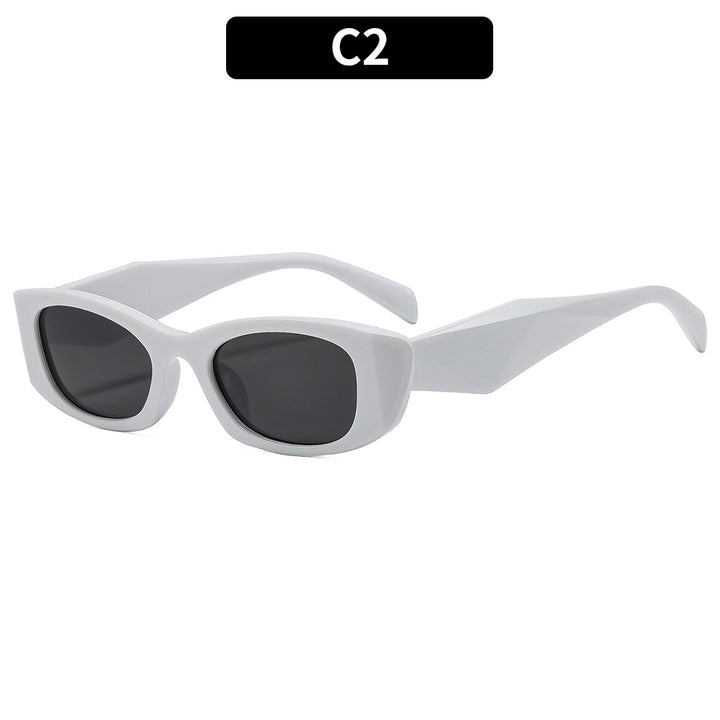 Zeitgenössische Winkelförmige Sonnenbrille