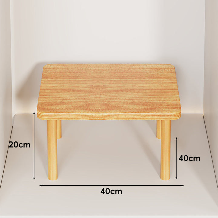 Verstellbarer Mehrhöhe Holz Monitorständer und Desktop Regal