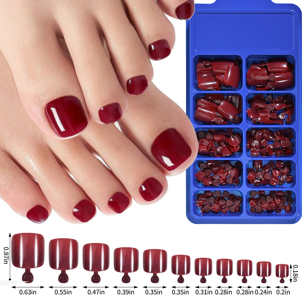 Premium Soft Gel Fußnagelspitzen Set Karnz