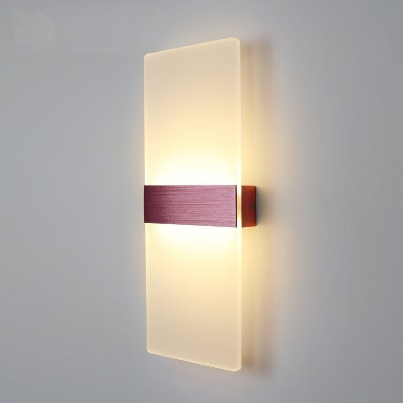 Moderne LED Wandleuchtenfassung