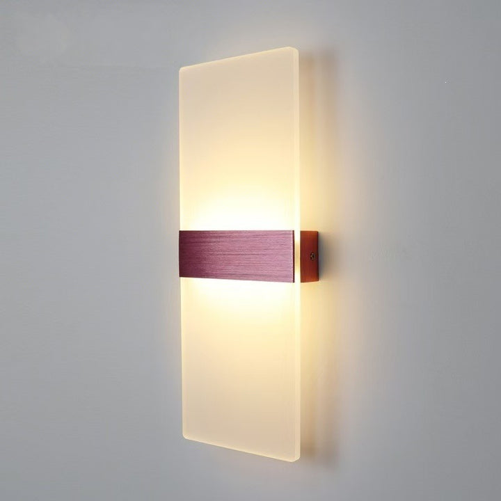 Moderne LED Wandleuchtenfassung