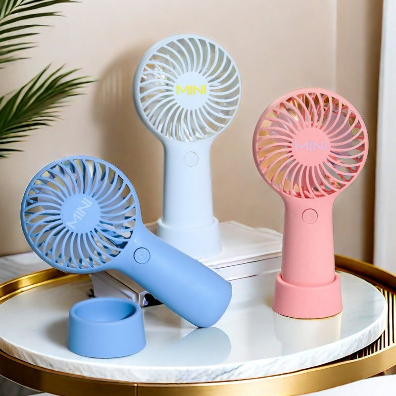 Damen Tragbarer Mini-Handventilator mit ergonomischem Design Karnz
