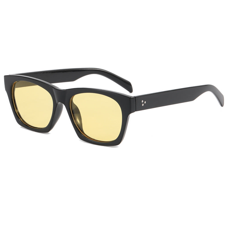 Damen stylische quadratische Sonnenbrille mit bequemem Sitz Karnz