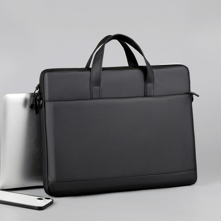 Professionelle Dual-Compartment Laptop Aktentasche Karnz
