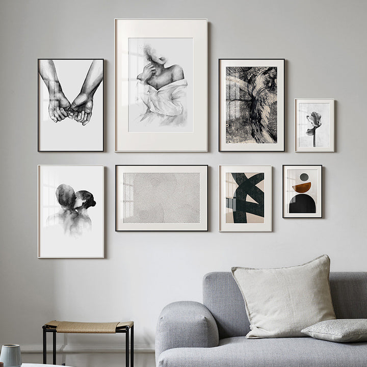Abstrakte Wandkunst Druck