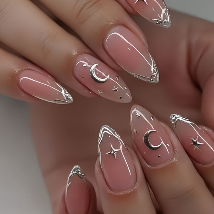 Himmlische Themen Stiletto Nagelkunst Tipps Karnz