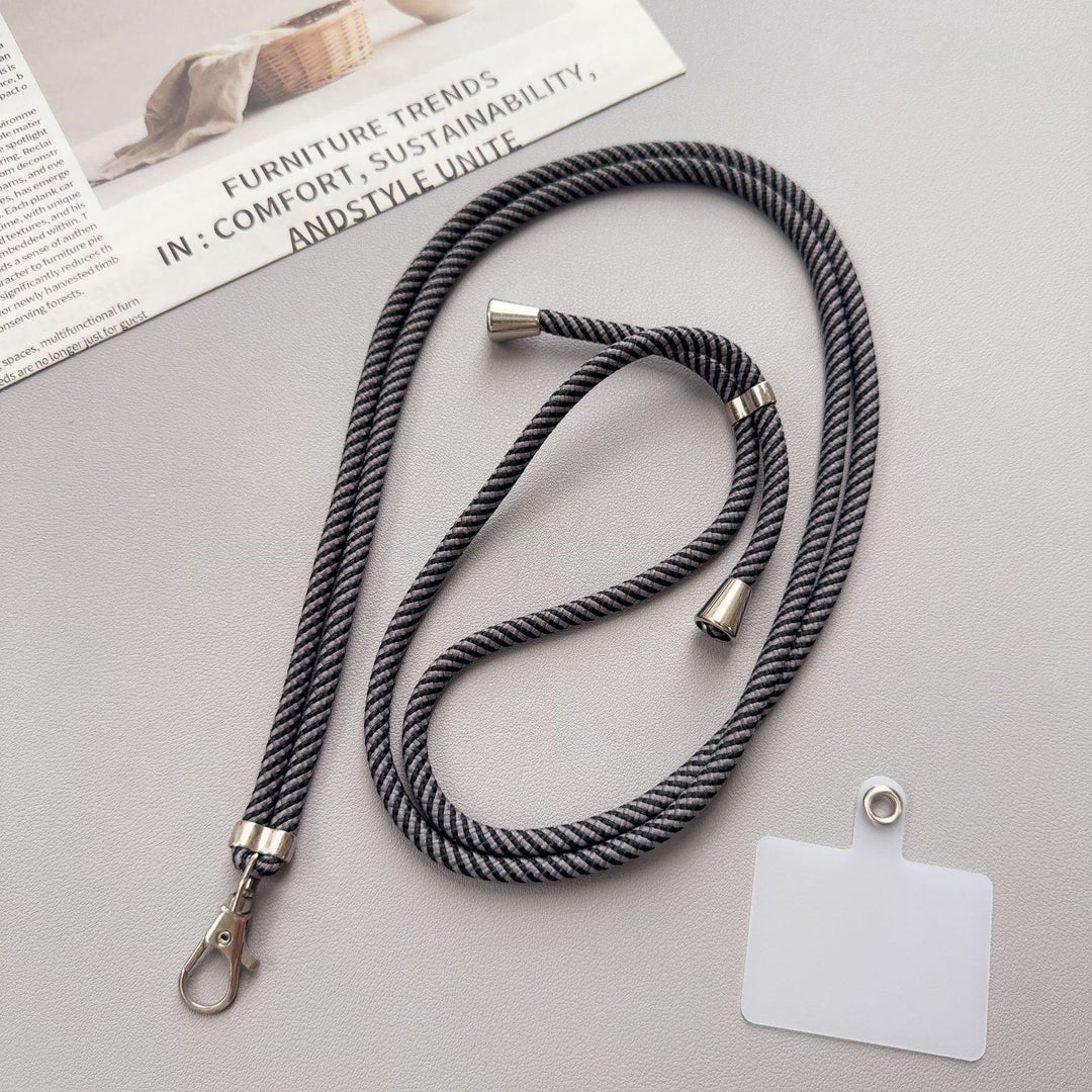 Geflochtenes Band mit Gravurclip Karnz