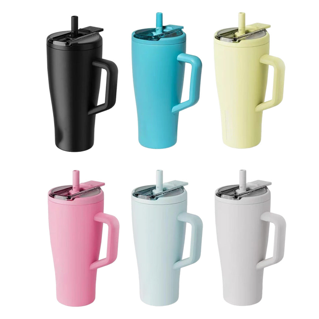 Damen Praktischer Isolier-Trinkbecher mit ergonomischem Griff Karnz