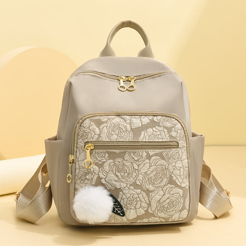 Chic Bestickter Rucksack Karnz