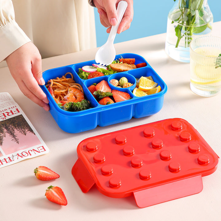 Kreative LEGO-inspirierte Brotdose