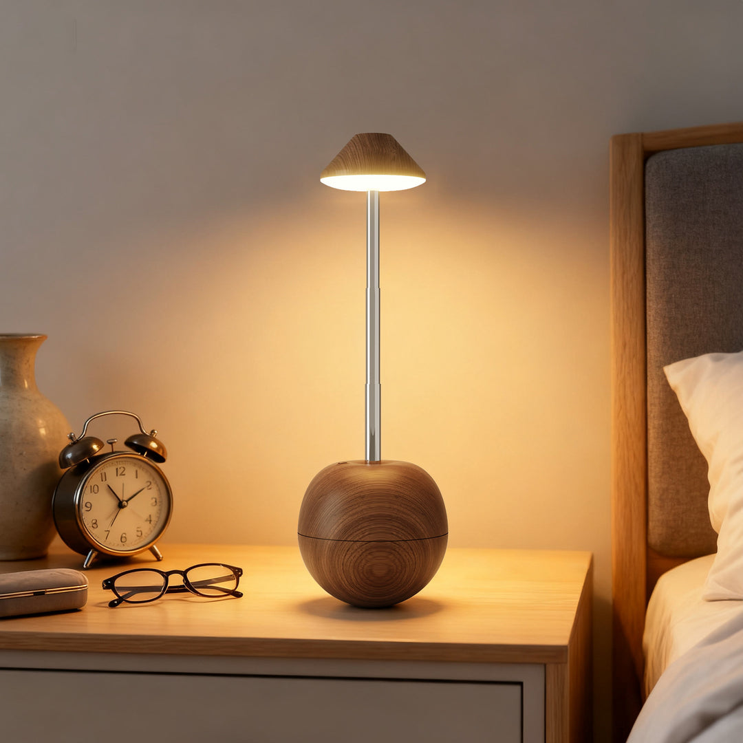 Verstellbare LED-Schreibtischlampe mit Fernbedienung