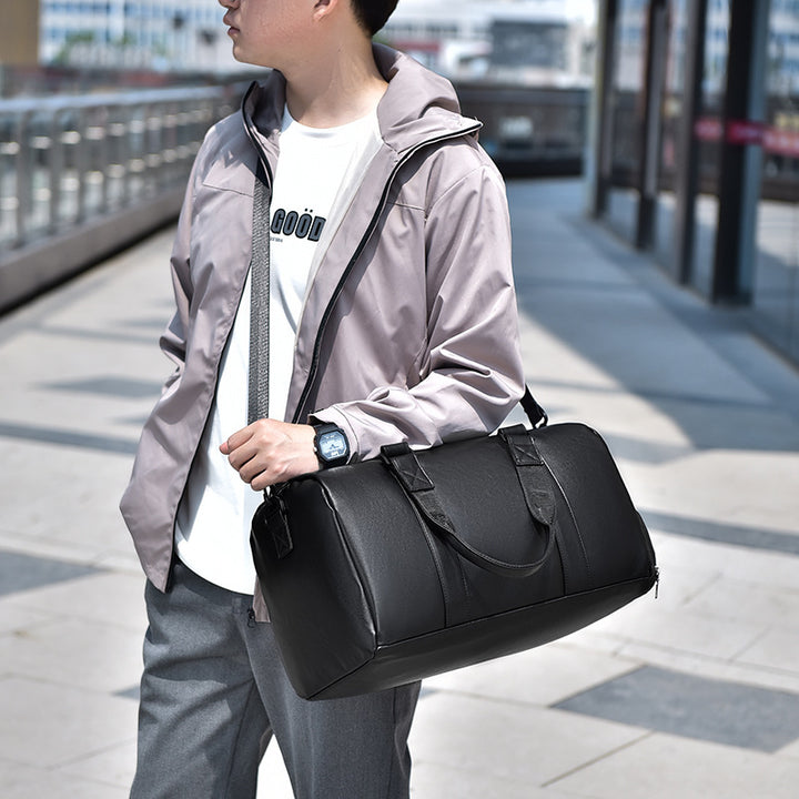 Hochwertige Leder Reisetasche Karnz