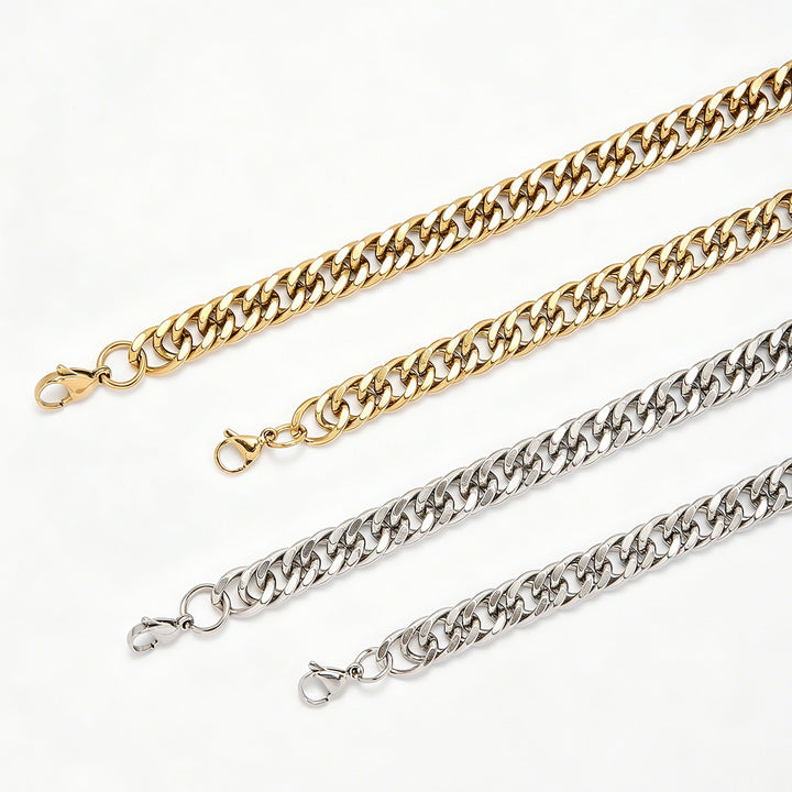 Schwergewicht Curb Link Kettenarmband Karnz