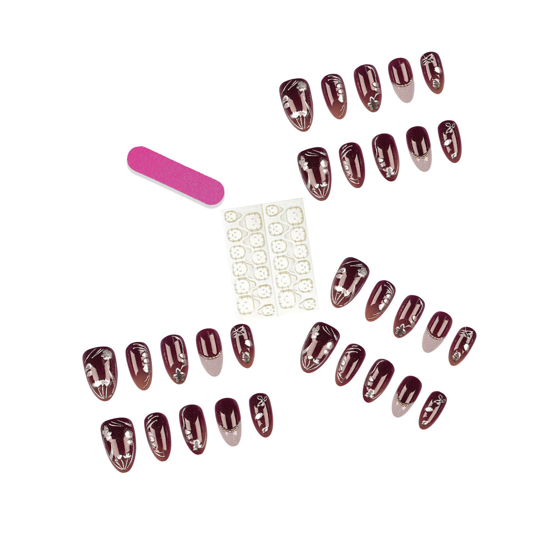Elegante Press-On Nagelspitzen