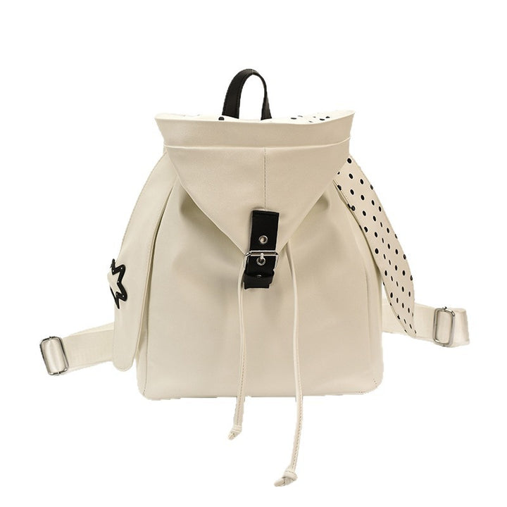 Trendiger Polka Dot Rucksack Karnz