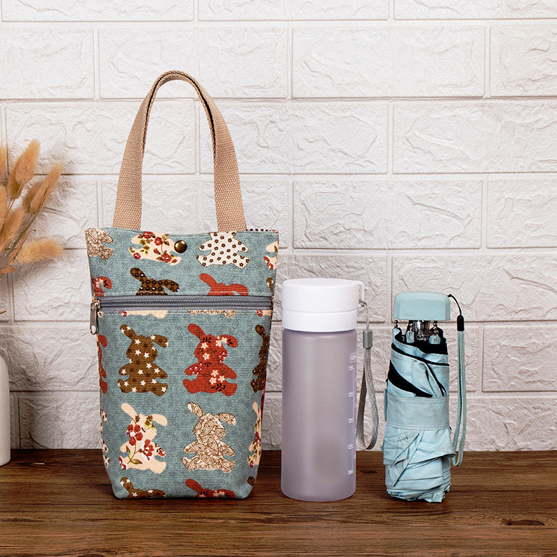 Katzenmotiv isolierte Lunch-Tasche Karnz