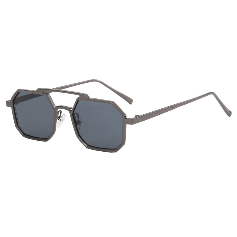 Damen stilvolle Sonnenbrille im eleganten Achtkant-Design Karnz