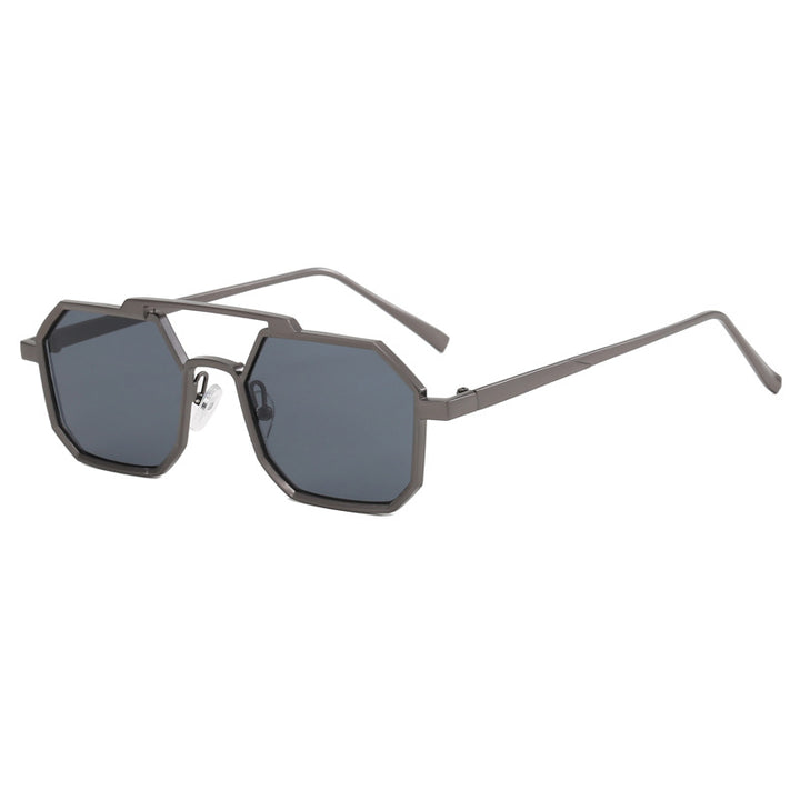 Damen stilvolle Sonnenbrille im eleganten Achtkant-Design Karnz