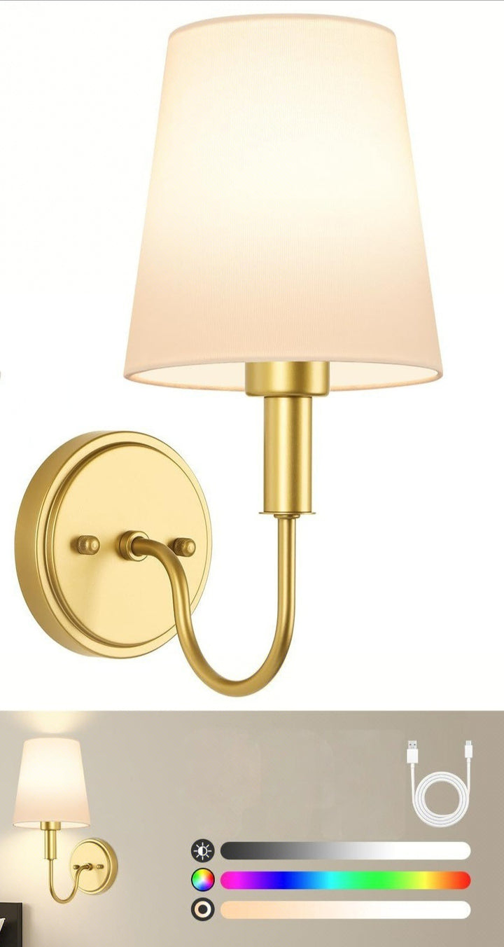Moderne elegante Wandleuchte