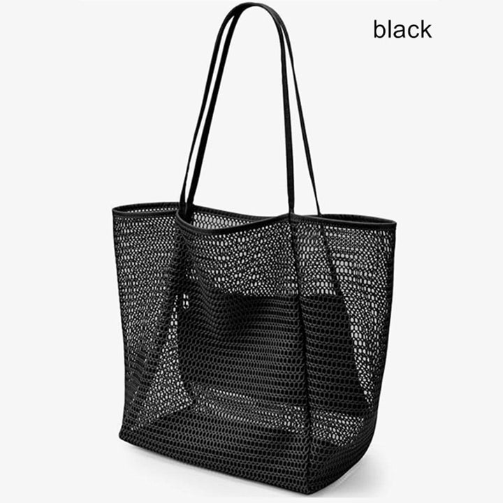 Geräumige Mesh Strandtasche Karnz