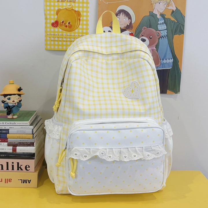 Süßer dekorativer gemusterter Rucksack Karnz