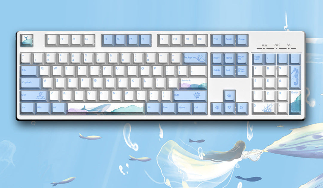 Ozean-Themen Mechanische Tastatur Karnz