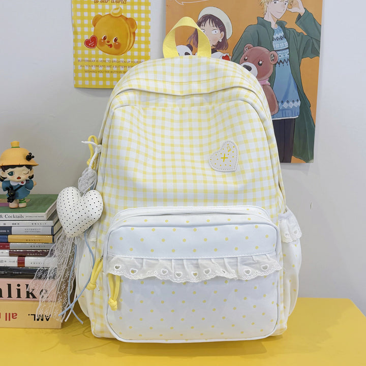 Süßer dekorativer gemusterter Rucksack Karnz