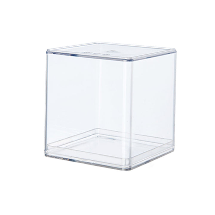 Stapelbare Acryl-Displaybox für Sammelfiguren mit abnehmbarem Deckel und staubdichtem Schutz